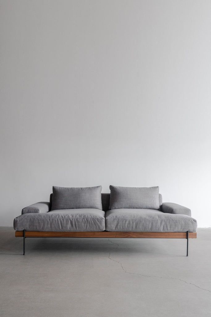 Wooden 2 Seater Sofa (Damarus)