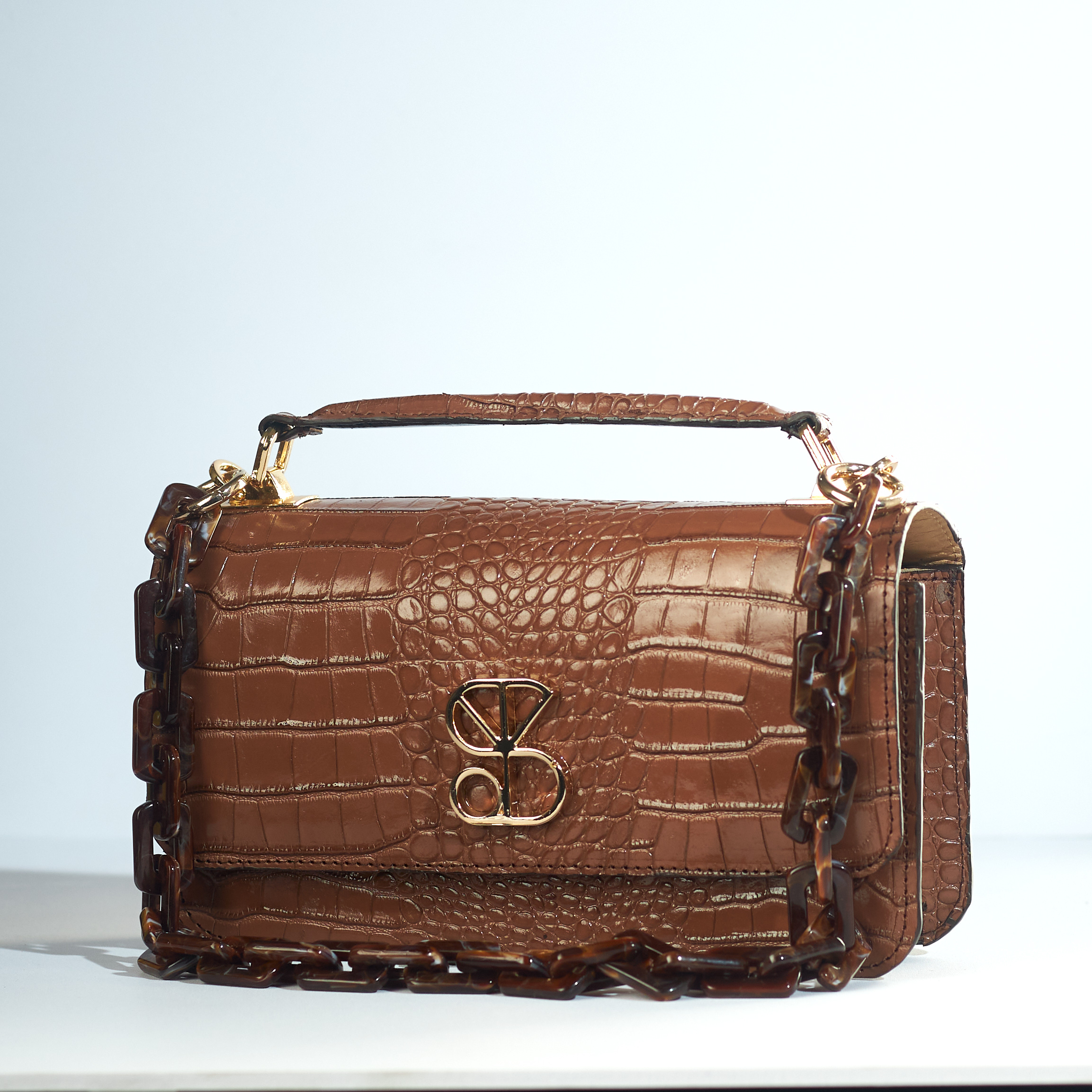 Yossie Mosaic Dark Brown