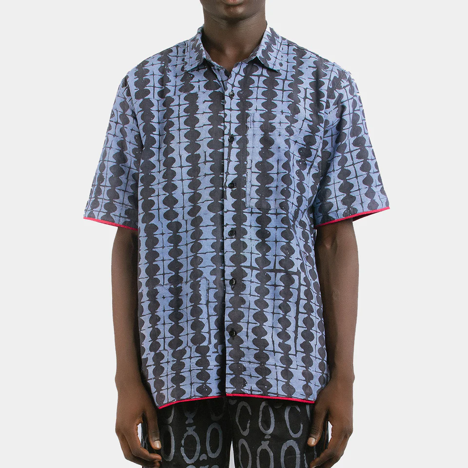 Osaka Cool Blue Shirt