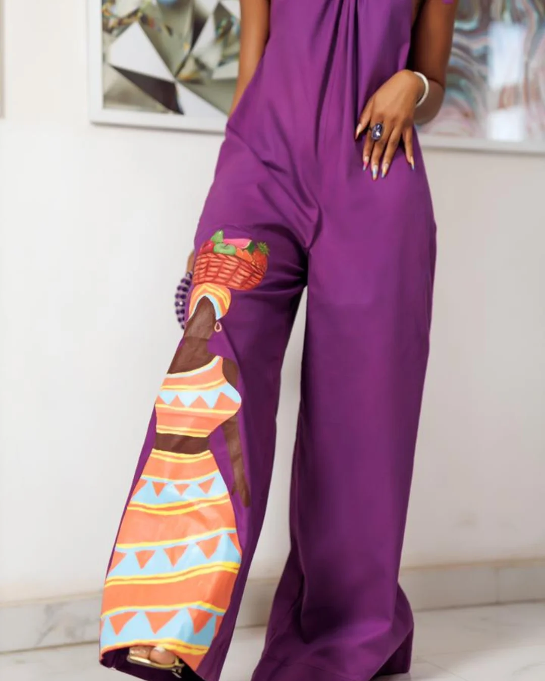 Purple Jumpsuit