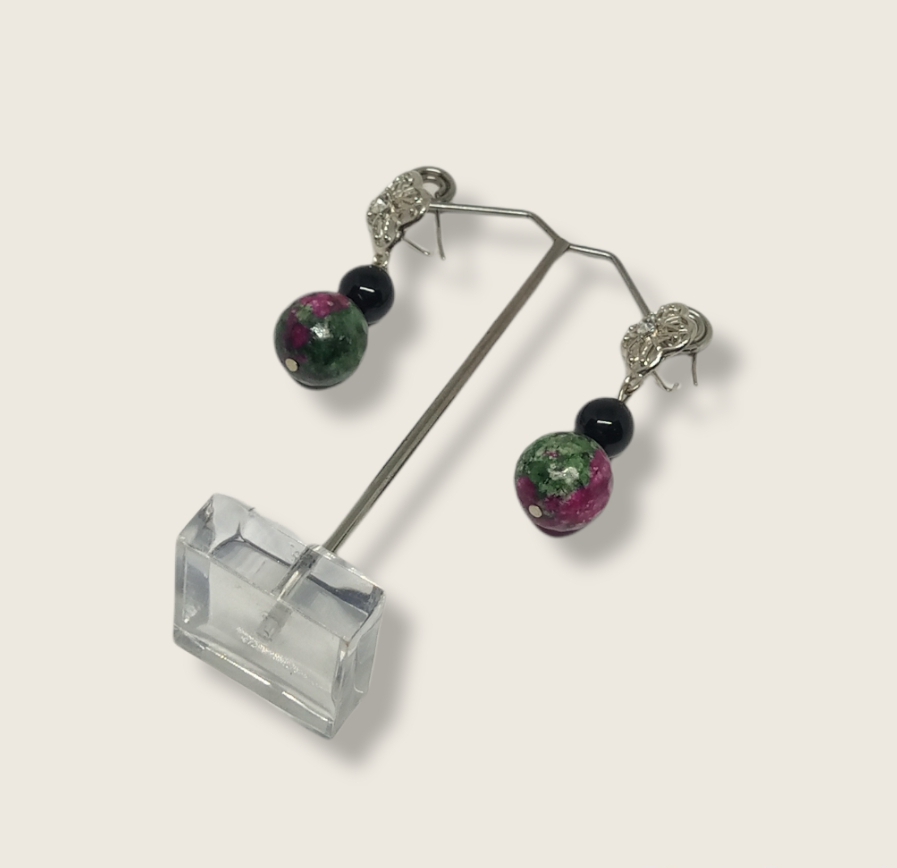 Dedun beaded drop earrings