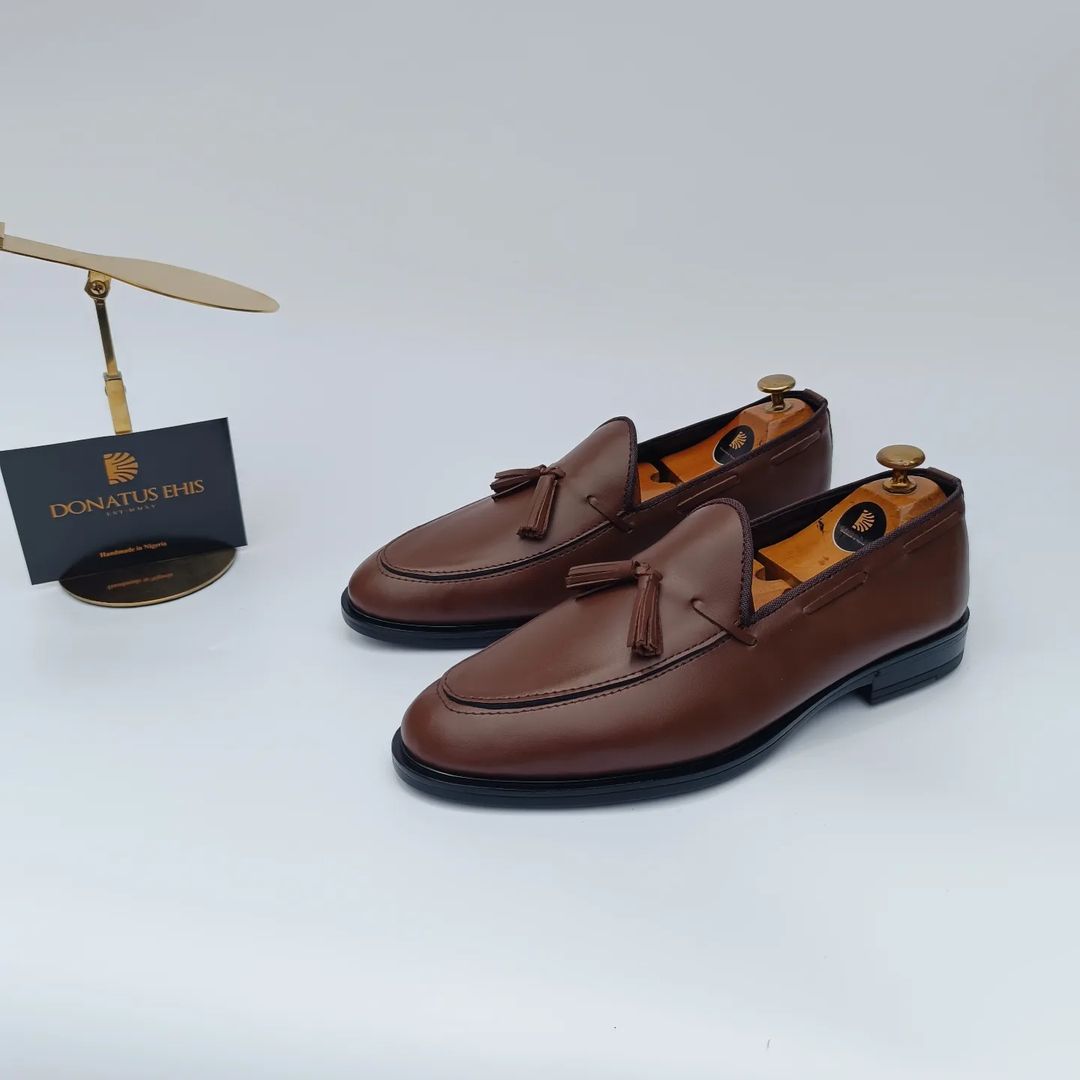 Belgian tassle loafers