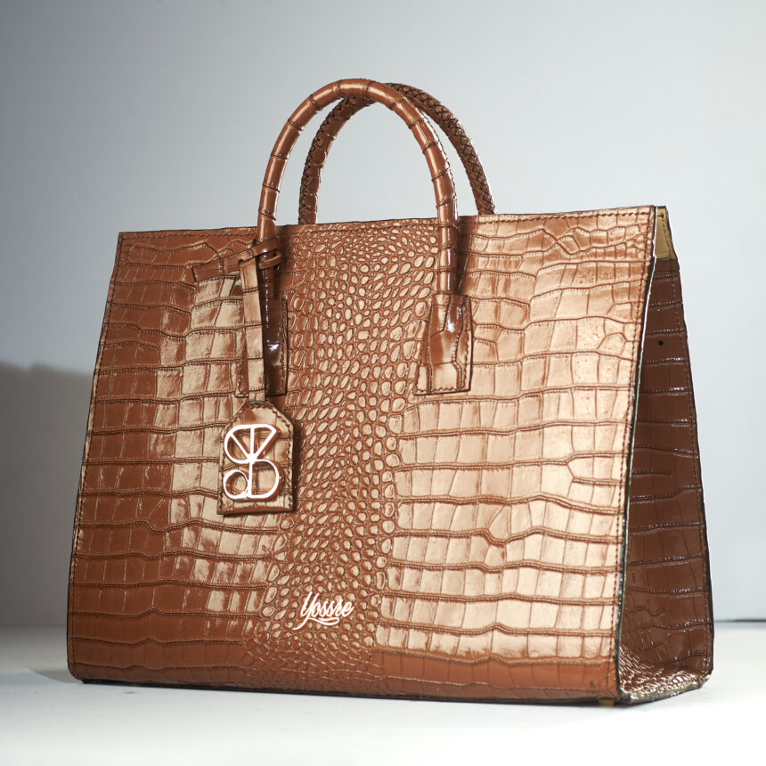 Yossie Regal Reverie Tote Dark Brown