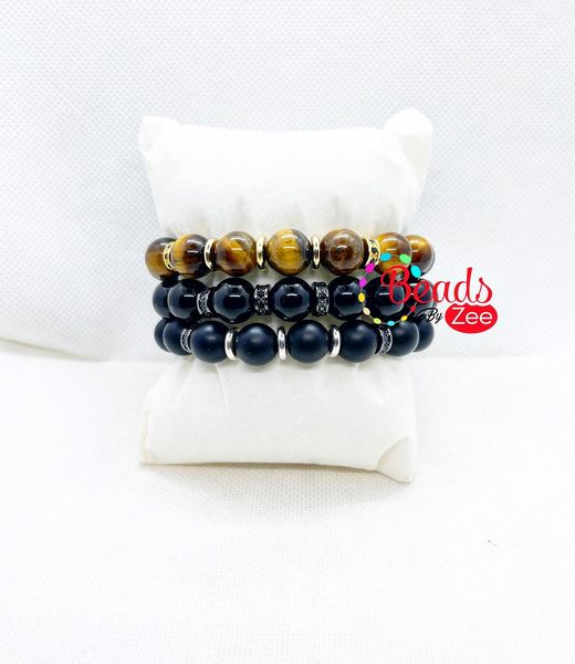 Tripartite beads