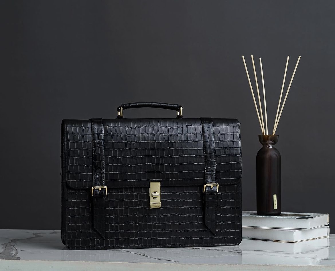 Commuter Business Bag – Exotic Skin