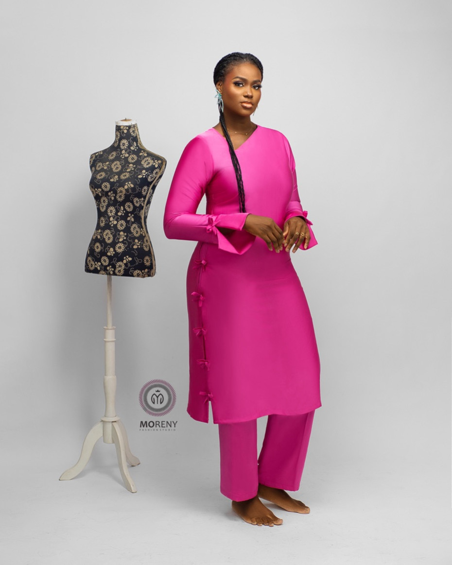 Celeste Bow-tie Pants Set