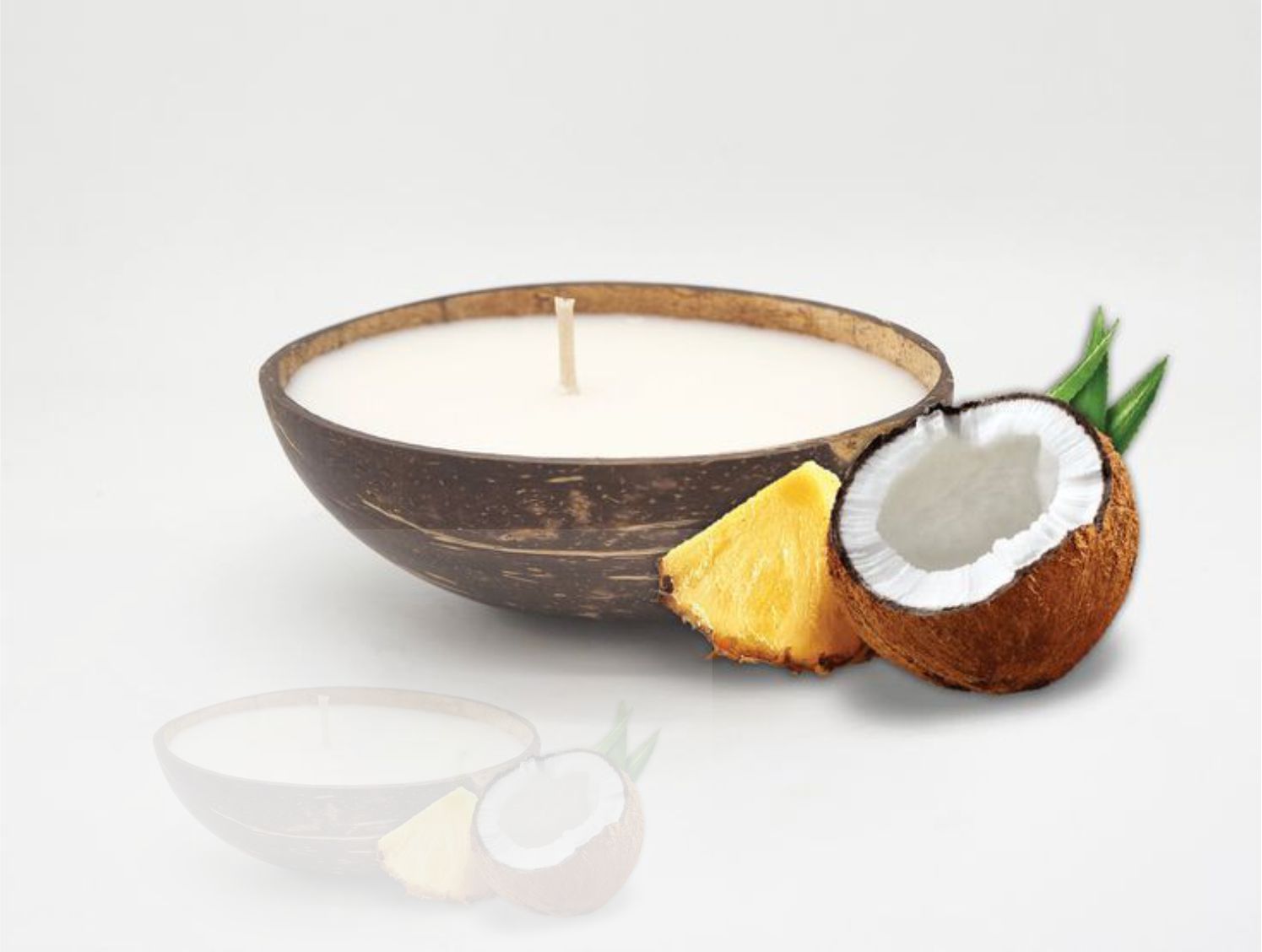 Coconut Shell Candle